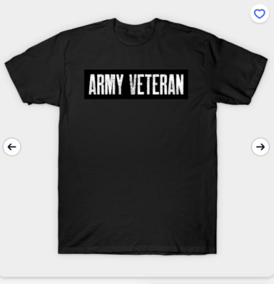 Veteran Army t-shirt