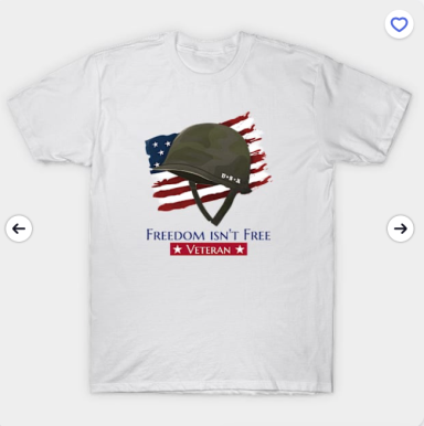 Veteran t-shirt gift